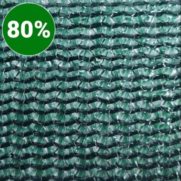 Затеняющая сетка 80% 6х50м (рулон)