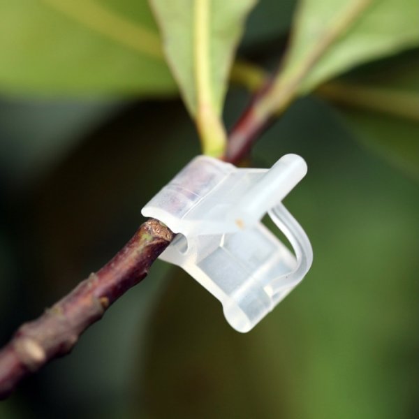 Зажимы пластиковые для растений - 50 штук