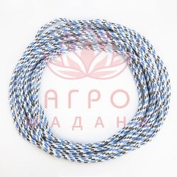 Веревка плетеная ПП цветная d 10 мм, 20м