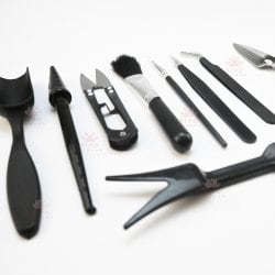 Набор садовых инструментов (черный)