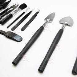 Набор садовых инструментов (черный)