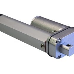 Актуатор (линейный привод) длина 300 мм, питание 12 вольт , нагрузка до 130 кг, скорость 7 мм/сек