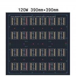 120.39*39 Quantum board Samsung lm301b 4000K + Osram SSL 660nm+UV+660nm 3030